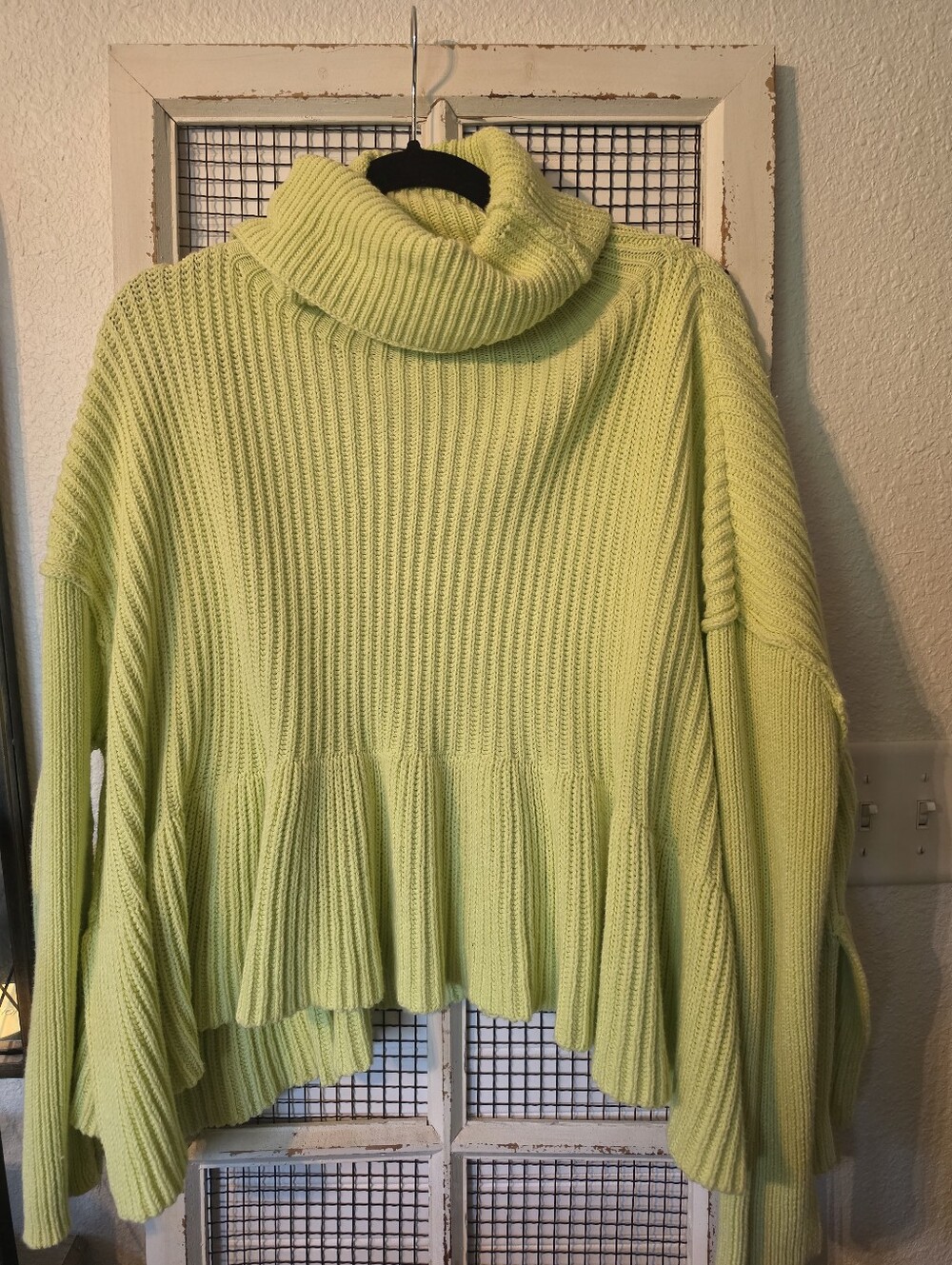 Free People Ruffle Sweater - Picture 2 of 7